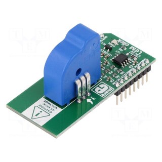 Click board | prototype board | Comp: LTS 6-NP,MCP3201 | transducer