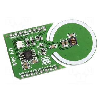 Click board | prototype board | Comp: ML8511 | UV sensor | 3.3VDC