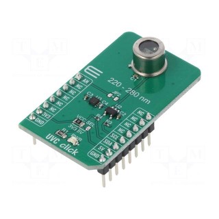 Click board | prototype board | Comp: GUVC-T21GH | UVC diode