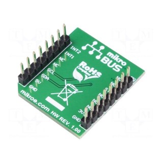 Click board | prototype board | Comp: D7S | vibration sensor