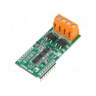 Click board | prototype board | voltage regulator | 3.3VDC,5VDC