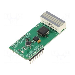 Click board | voltmeter | analog,SPI | LM3914 | prototype board