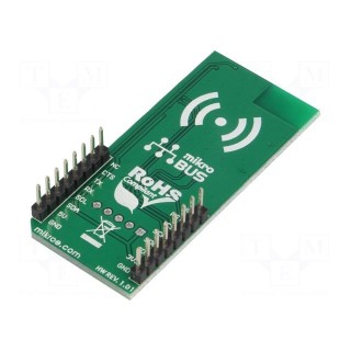 Click board | WiFi | I2C,SPI,UART,WiFi | WF121-A | prototype board