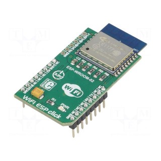 Click board | prototype board | Comp: ESP-WROOM-02 | WiFi | 3.3VDC