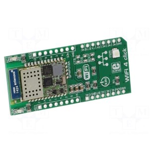 Click board | prototype board | Comp: SPWF01SA | IEEE 802.11b/g/n