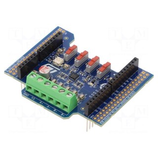 Expansion board | GPIO | STSPIN820 | pin strips,screw terminal