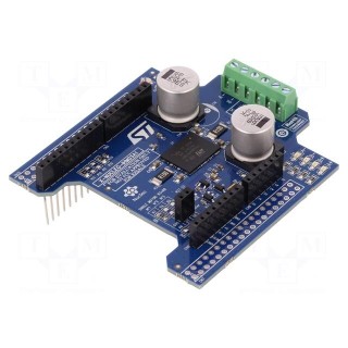 Expansion board | SPI | powerSTEP01 | pin strips,screw terminal