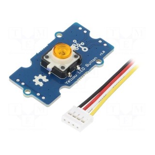 Module: button | LED | Grove Interface (4-wire) | Grove | yellow