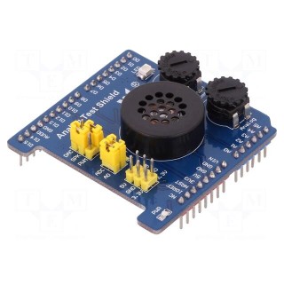 Module: shield | Arduino | DAC | Additional functions: buzzer