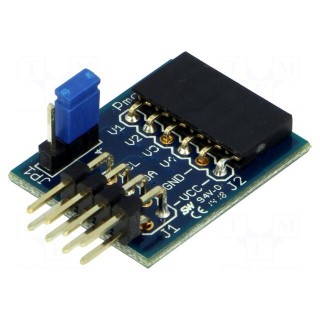 Pmod module | A/D converter | I2C | AD7991 | prototype board | 12bit