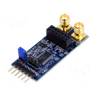 Pmod module | prototype board | Comp: AD7193 | A/D converter | 24bit