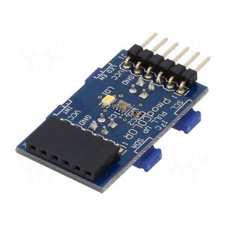 Pmod module | colour sensor | I2C | TCS3472 | prototype board