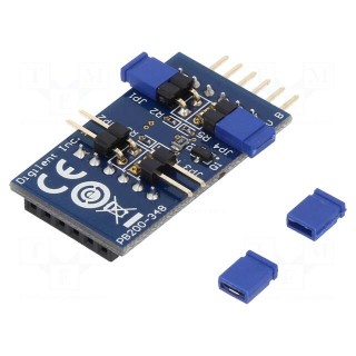 Pmod module | colour sensor | I2C | TCS3472 | prototype board