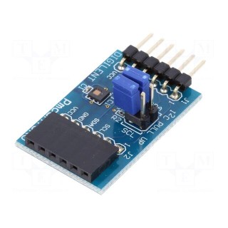Pmod module | humidity/temperature sensor | I2C | HDC1080