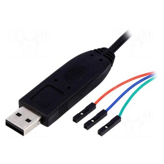 Adapter | cables,USB A | Interface: USB,serial