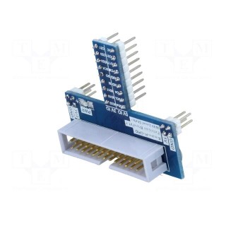 Adapter | IDC26,pin strips | I/O: 32