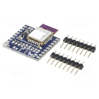 Bluetooth Low Energy module | pin strips | Interface: UART