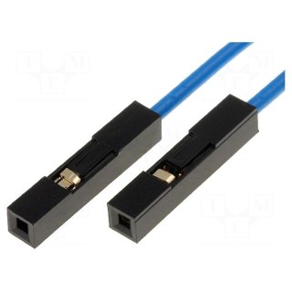 Connection cable | PIN: 1 | blue | 10pcs | 250mm