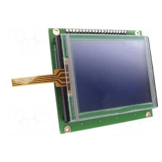 Display | Display: LCD,graphical | Resolution: 128x64 | touch panel