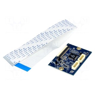 Expansion board | LVDS x2,pin header | Works with: VAB-600