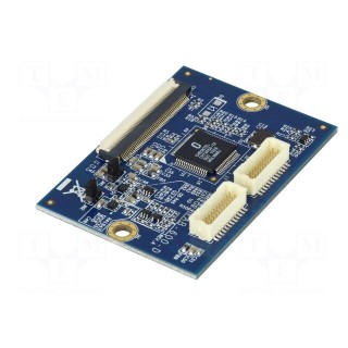 Expansion board | LVDS x2,pin header | Works with: VAB-600