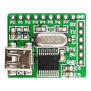 Expansion board | USB B | Features: MCP2200 | Interface: UART,USB