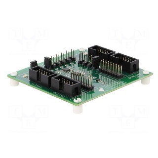 Logic level converter module | IDC10 x4,pin strips
