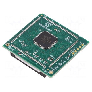 Microchip | pin strips | Works with: DM330021-2 | prototype board