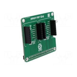 Multiadapter | IDC40,mikroBUS socket x2 | Add-on connectors: 2