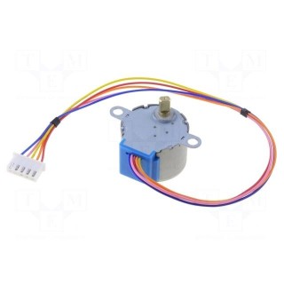 Stepper motor | Interface: PWM | PIN: 5 | 5VDC | Leads: leads with plug