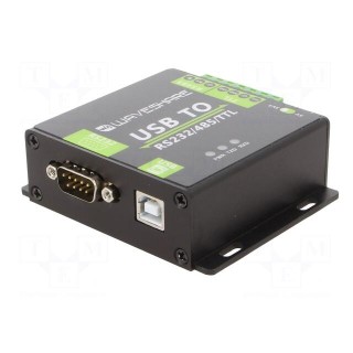 USB-Serial converter module | D-Sub 9pin,USB B,screw terminal