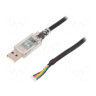Module: cable integrated | RS485,USB | USB A | lead | 1.8m