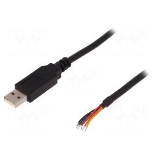 Module: cable integrated | USB | USB A | lead | 3.3V