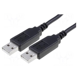 Module: cable integrated | USB | USB A x2 | V: USB 2.0 | 2.5m
