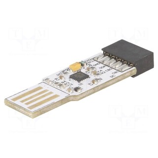 Module: USB | I2C-Slave | USB A,pin strips | 3.4Mbps | 2.54mm
