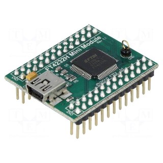 Module: USB | MPSSE x2,UART x4 | USB B mini,pin header | -40÷85°C