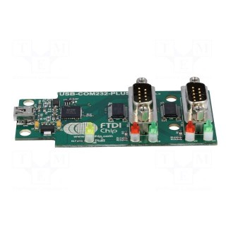 Module: USB | RS232,USB | D-Sub 9pin x2,USB B mini | -40÷85°C | 1Mbps
