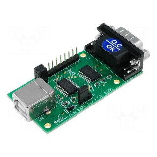 Module: USB | RS232,USB | D-Sub 9pin,USB B,pin header | -40÷85°C