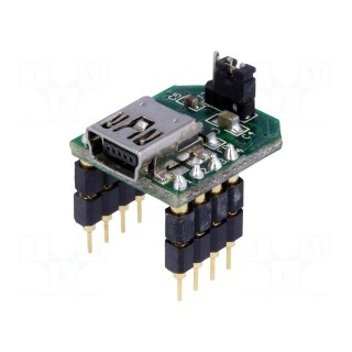 Module: USB | UART | USB B mini,pin strips | -40÷85°C | 5VDC