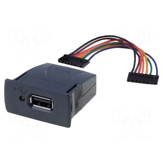 Module: USB | Vinculum II | 5VDC | 41.3x41.8x20.5mm | on panel