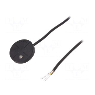 RFID reader | 35.8x6mm | 1-wire | 12V | f: 13,56MHz | Range: 40mm | 60mA