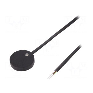 RFID reader | 35.8x6mm | 1-wire | 12V | f: 13,56MHz | Range: 40mm | 55mA
