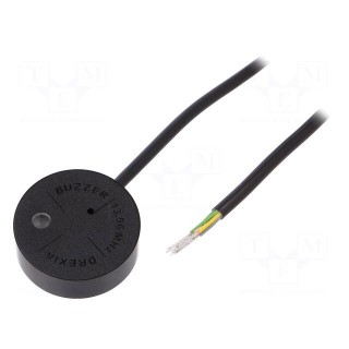 RFID reader | built-in buzzer | 36.2x11.2mm | RS232 | 12V | f: 13,56MHz