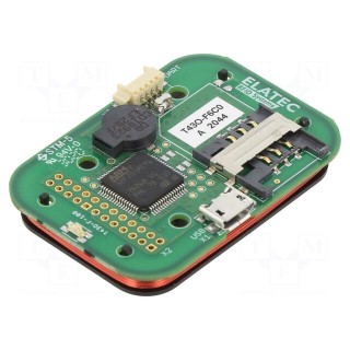 RFID reader | 4.3÷5.5V | antenna | Range: 100mm | 50x35x7mm | 120mA