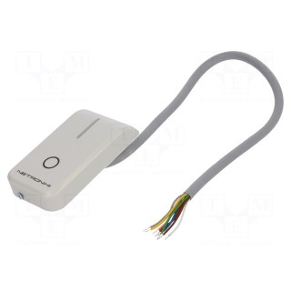 RFID reader | antenna,built-in buzzer | 83x44x14mm | 7÷15V | grey