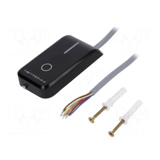 RFID reader | antenna,built-in buzzer | 83x44x14mm | 7÷15V | black