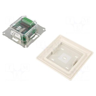 RFID reader | OSDP | 71x71x30.8mm | RS232,RS485,TTL,USB | 9÷30V