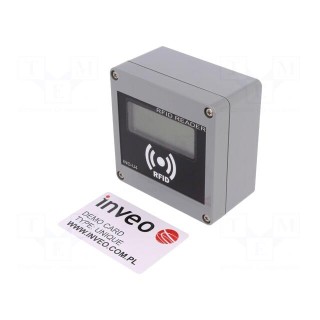 RFID reader | Ethernet,RS485 | 100mm | UNIQUE | Enclos.mat: ABS | IP65