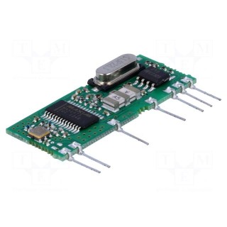 Module: RF | AM receiver | AM,ASK | 433.92MHz | -113dBm | 3VDC | 7.5mA