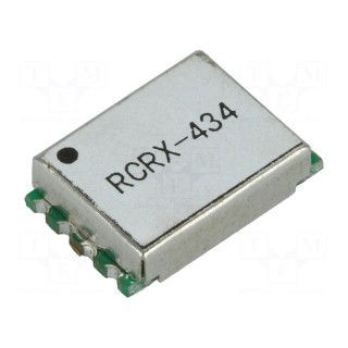 Module: RF | AM receiver | ASK,OOK | 433.92MHz | -108dBm | 4.4÷5VDC | SMD